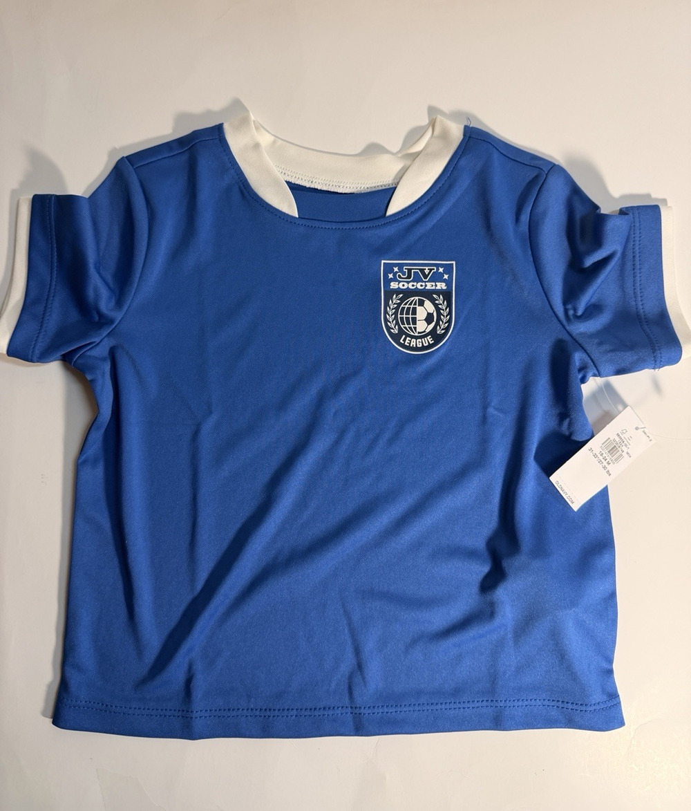 Old Navy Boys Soccer Jersey Size 18-24 Months